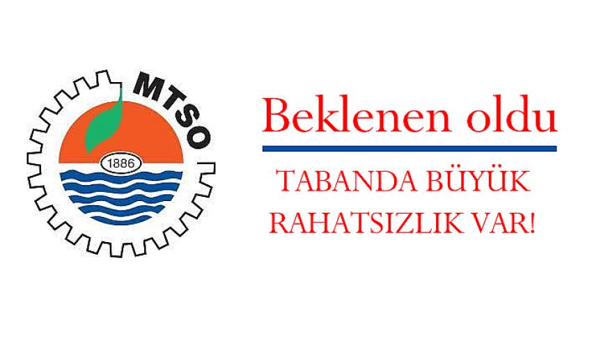 MTSO’da beklenen oldu