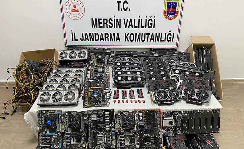 Jandarma’dan kaçak elektronik cihaz operasyonu