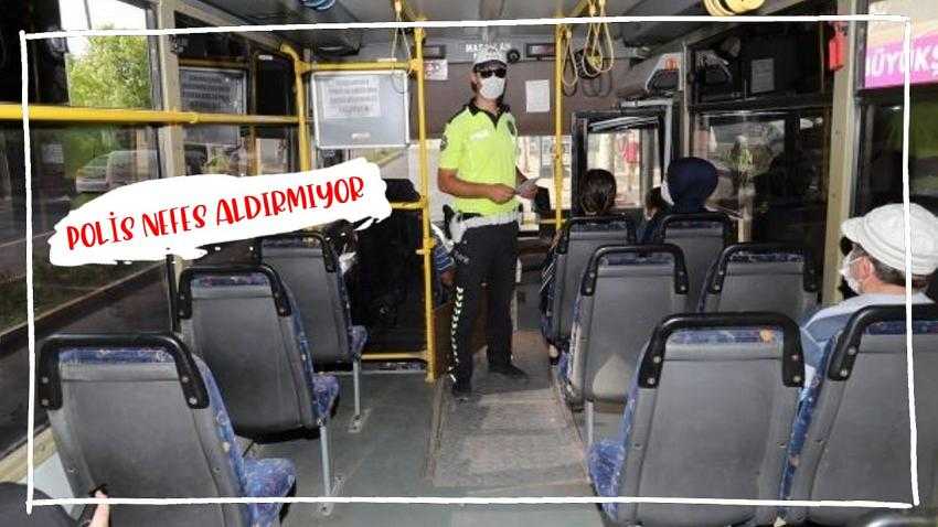 Mersin'de koronaya karşı 3 bin 801 toplu taşıma aracı kontrol edildi
